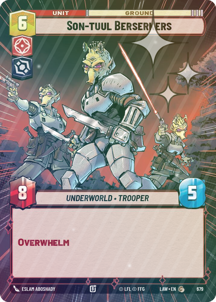 Son-tuul Berserkers (Hyperspace Foil) - Foil