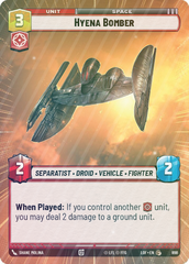 Hyena Bomber (Hyperspace Foil) - Foil