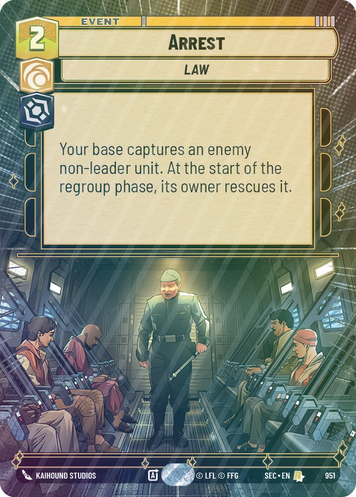Arrest (Hyperspace Foil) - Foil