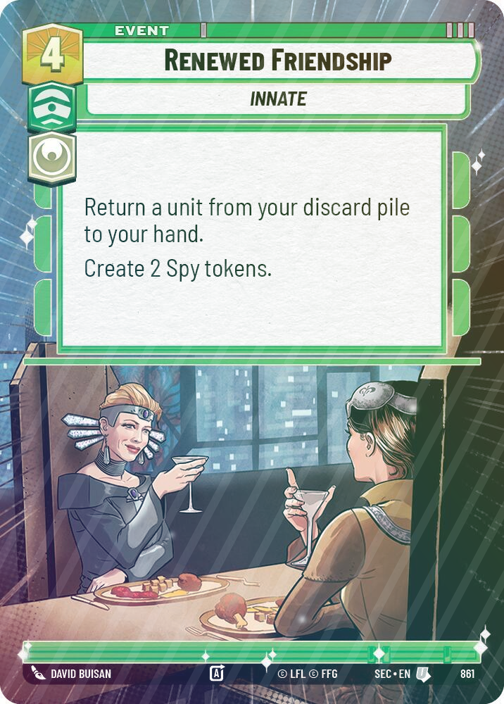 Renewed Friendship (Hyperspace Foil) - Foil