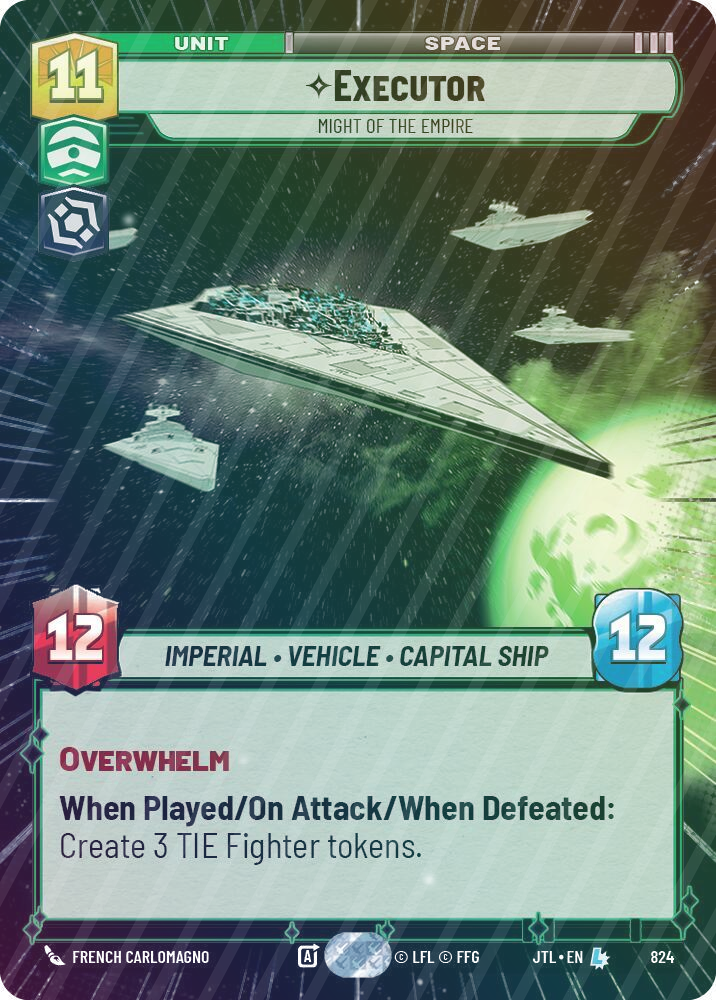 Executor - Might of the Empire (Hyperspace Foil) - Foil