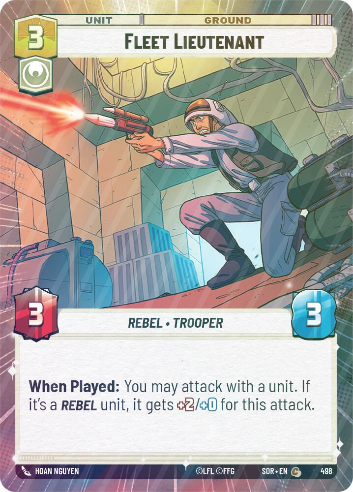 Fleet Lieutenant (Hyperspace) - Foil