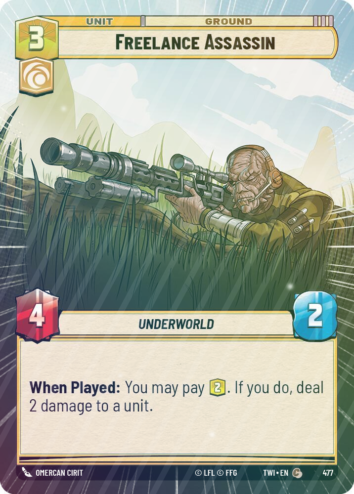 Freelance Assassin (Hyperspace) - Foil