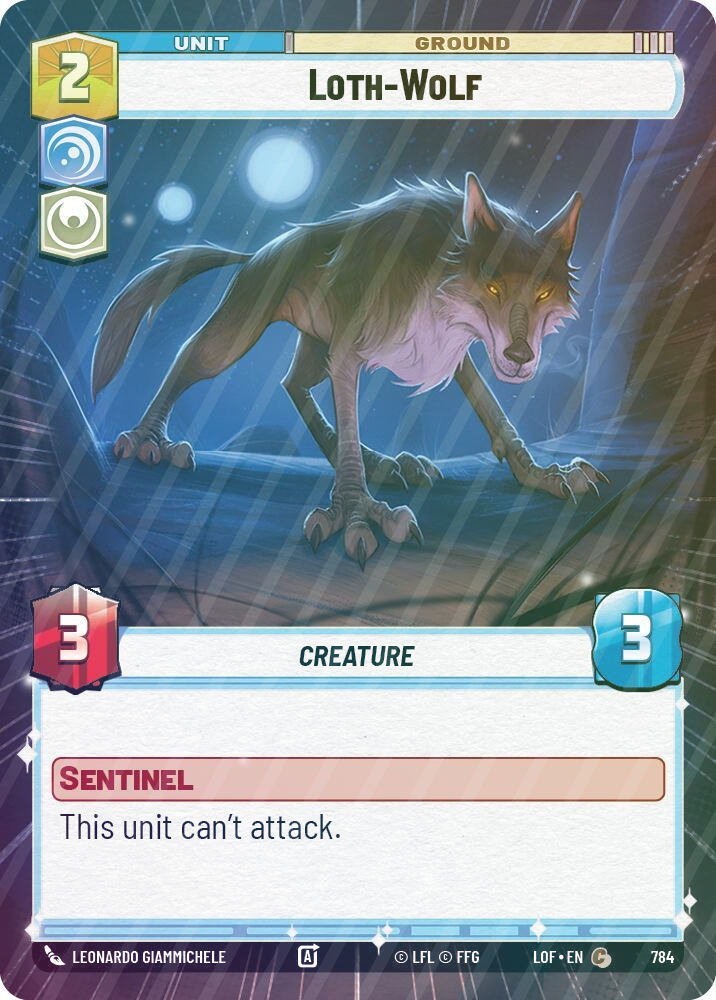 Loth-Wolf (Hyperspace Foil) - Foil