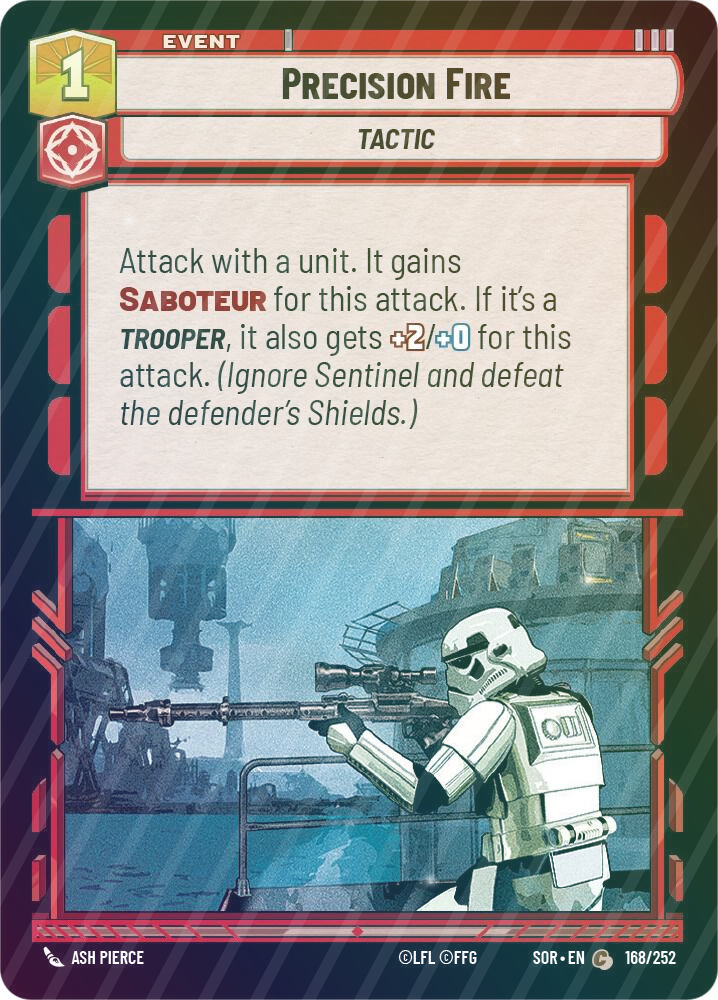 Precision Fire - Foil