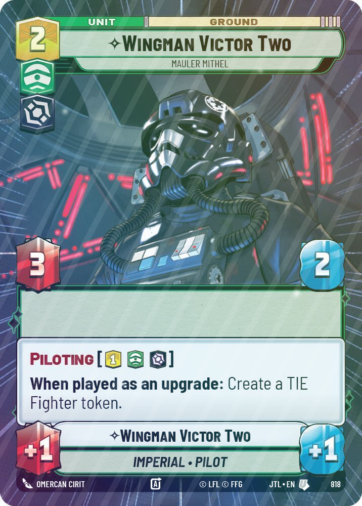 Wingman Victor Two - Mauler Mithel (Hyperspace Foil) - Foil
