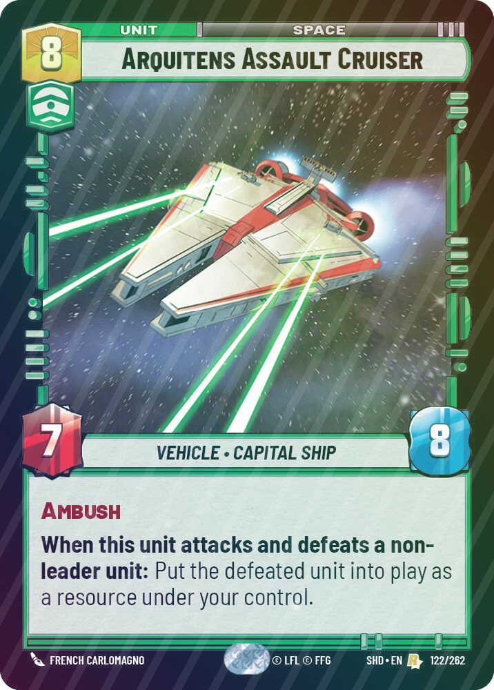Arquitens Assault Cruiser - Foil