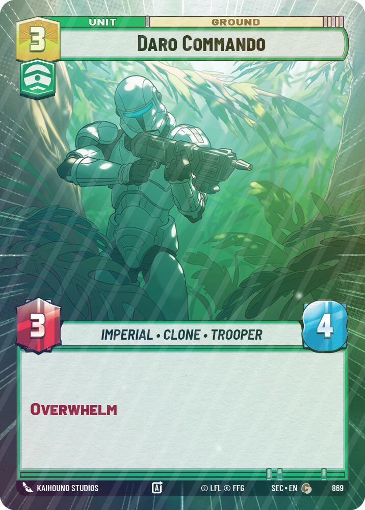Daro Commando (Hyperspace Foil) - Foil