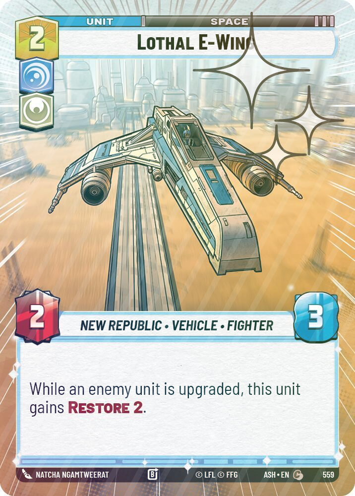 Lothal E-Wing (Hyperspace Foil) - Foil