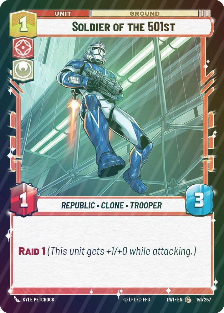 Soldier of the 501st - Foil