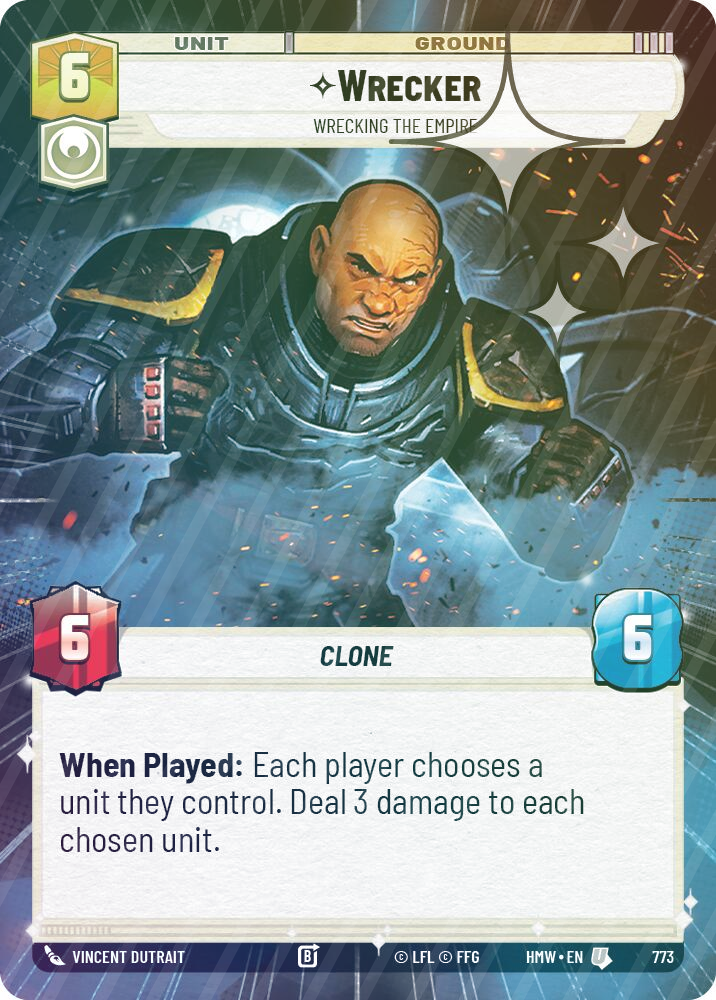 Wrecker - Wrecking the Empire (Hyperspace Foil) - Foil