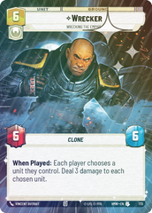 Wrecker - Wrecking the Empire (Hyperspace Foil) - Foil
