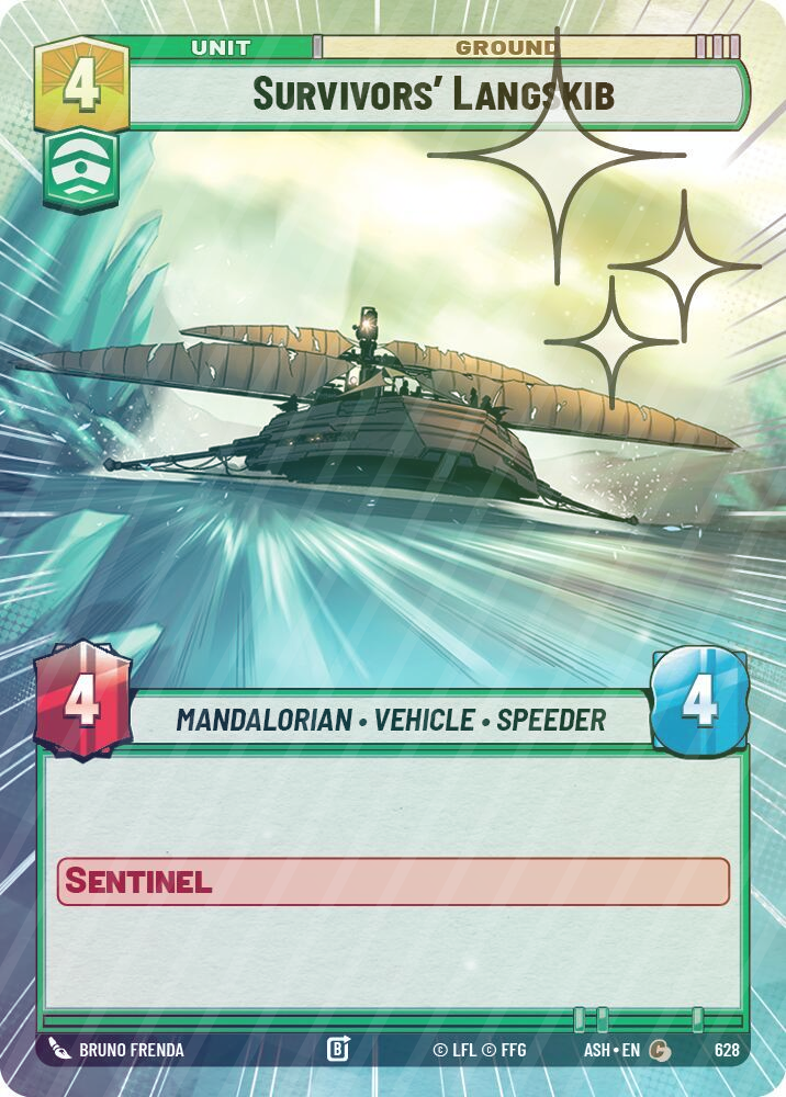 Survivors' Langskib (Hyperspace Foil) - Foil