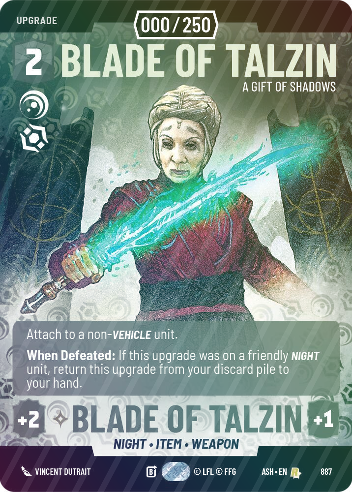 Blade of Talzin - A Gift of Shadows (Serialized) - Foil