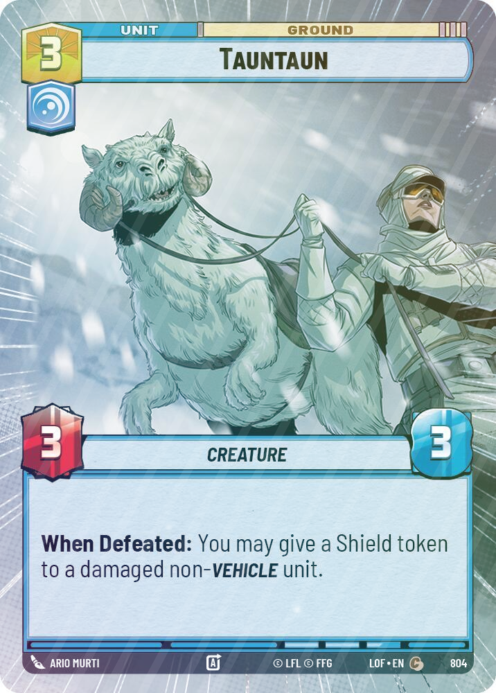 Tauntaun (Hyperspace Foil) - Foil