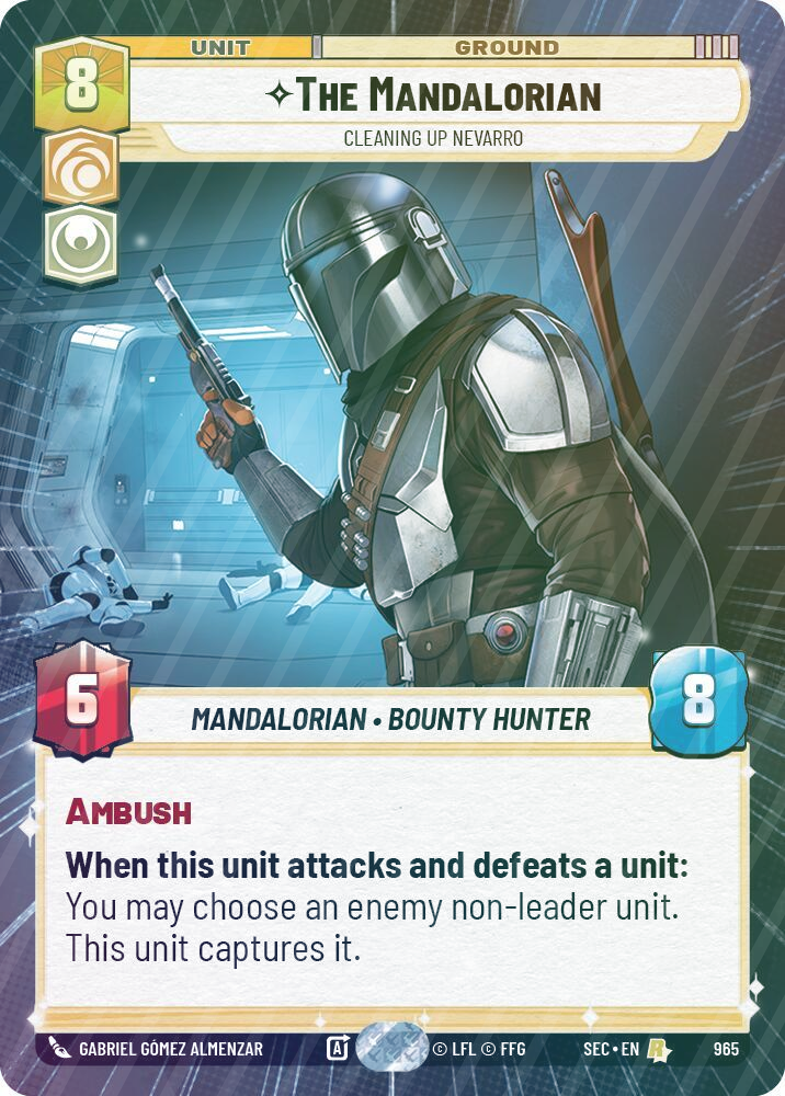 The Mandalorian - Cleaning up Nevarro (Hyperspace Foil) - Foil