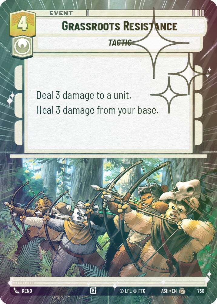 Grassroots Resistance (Hyperspace Foil) - Foil