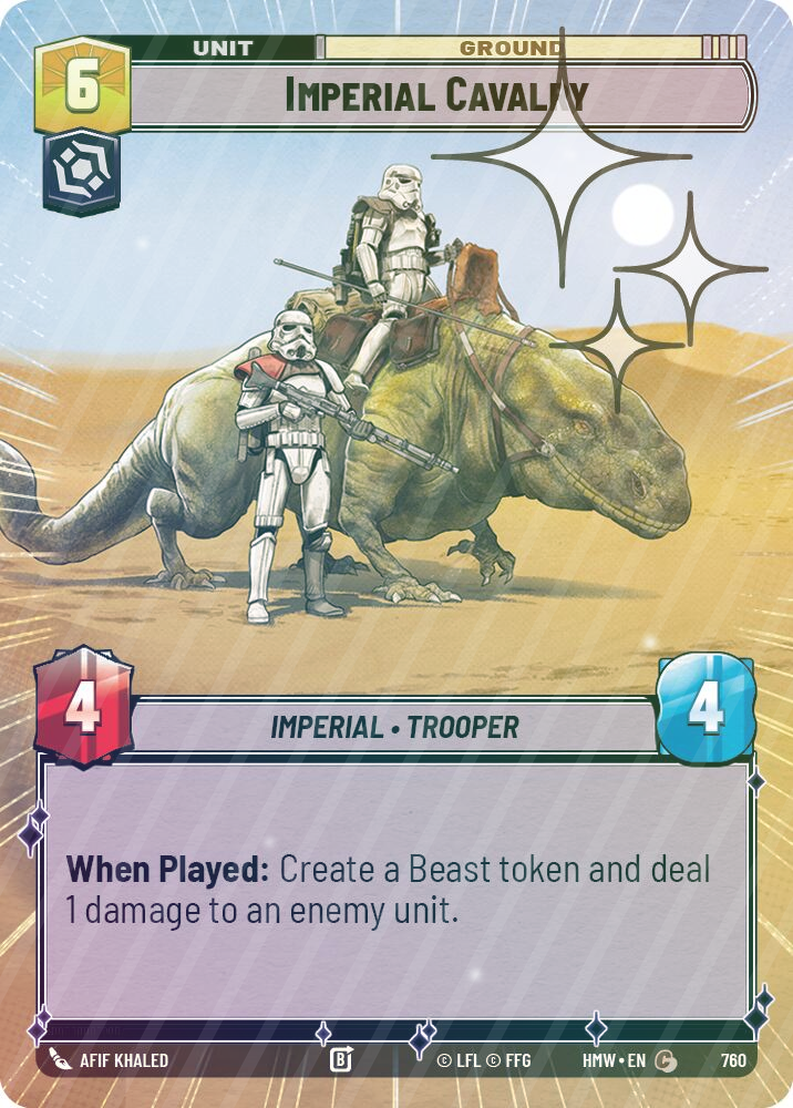 Imperial Cavalry (Hyperspace Foil) - Foil