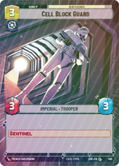 Cell Block Guard (Hyperspace) - Foil
