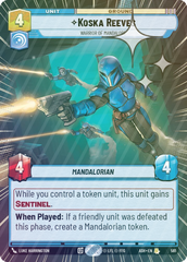 Koska Reeves - Warrior of Mandalore (Hyperspace Foil) - Foil