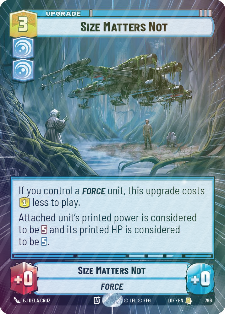 Size Matters Not (Hyperspace Foil) - Foil