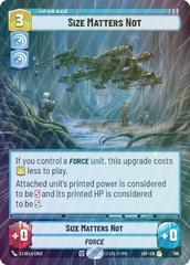 Size Matters Not (Hyperspace Foil) - Foil