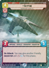 Scythe - Intimidating Silhouette (Hyperspace Foil) - Foil