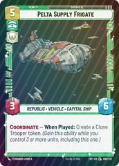 Pelta Supply Frigate - Foil