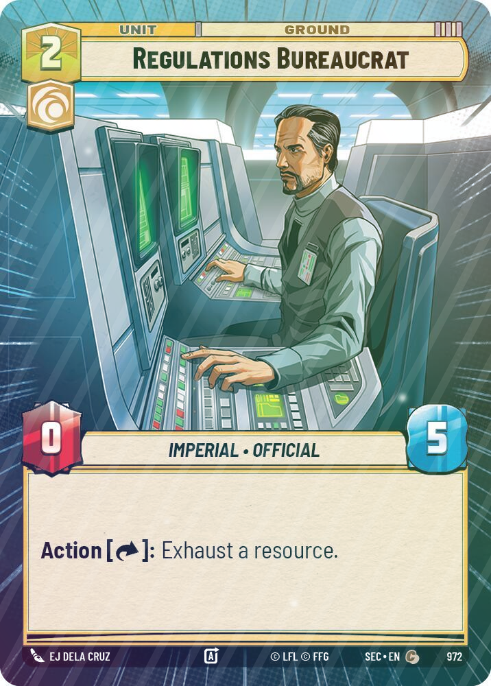Regulations Bureaucrat (Hyperspace Foil) - Foil