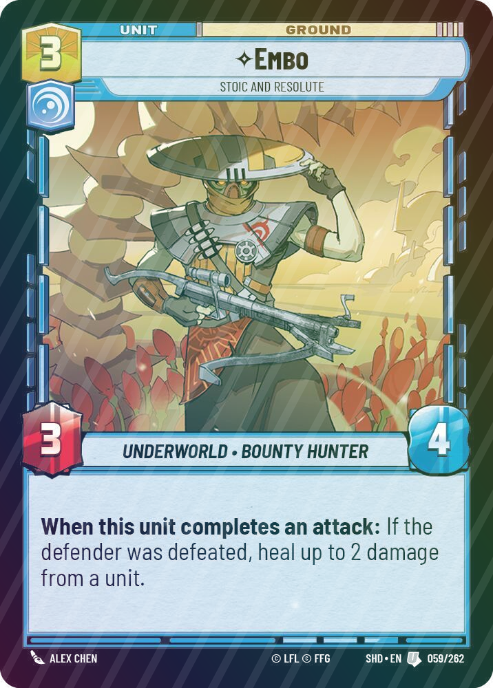 Embo - Stoic and Resolute - Foil