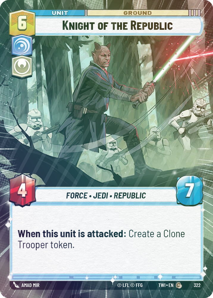 Knight of the Republic (Hyperspace) - Foil