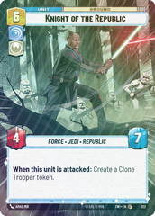 Knight of the Republic (Hyperspace) - Foil