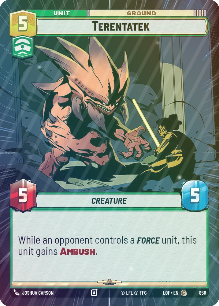 Terentatek (Hyperspace Foil) - Foil