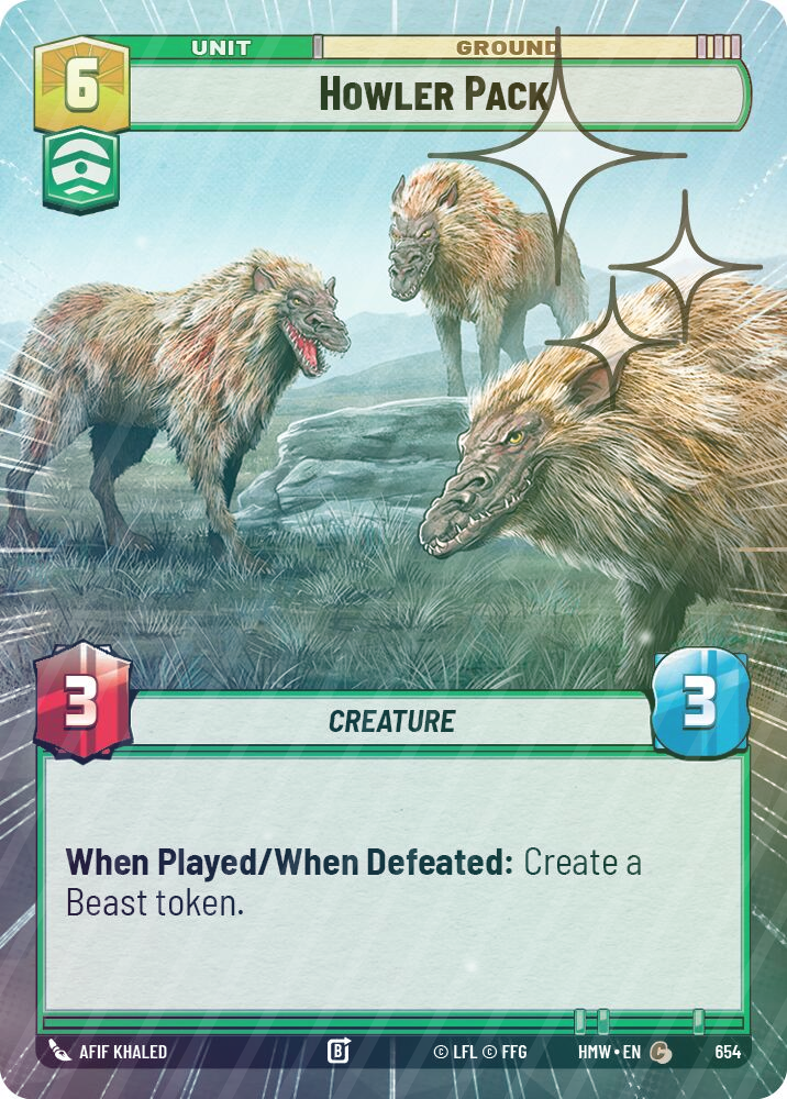 Howler Pack (Hyperspace Foil) - Foil