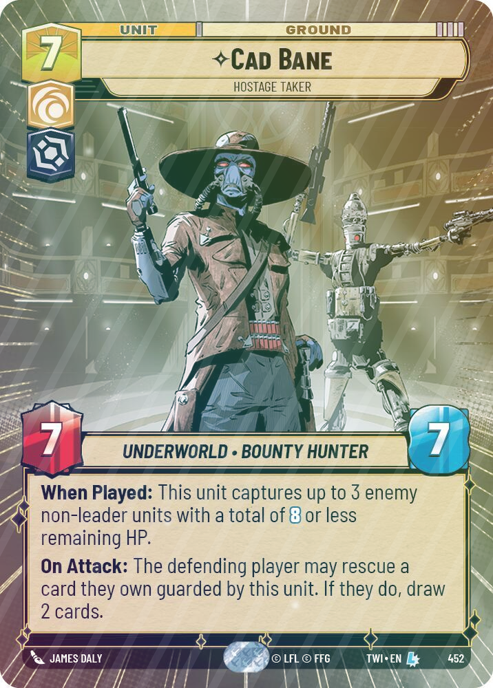 Cad Bane - Hostage Taker (Hyperspace) - Foil