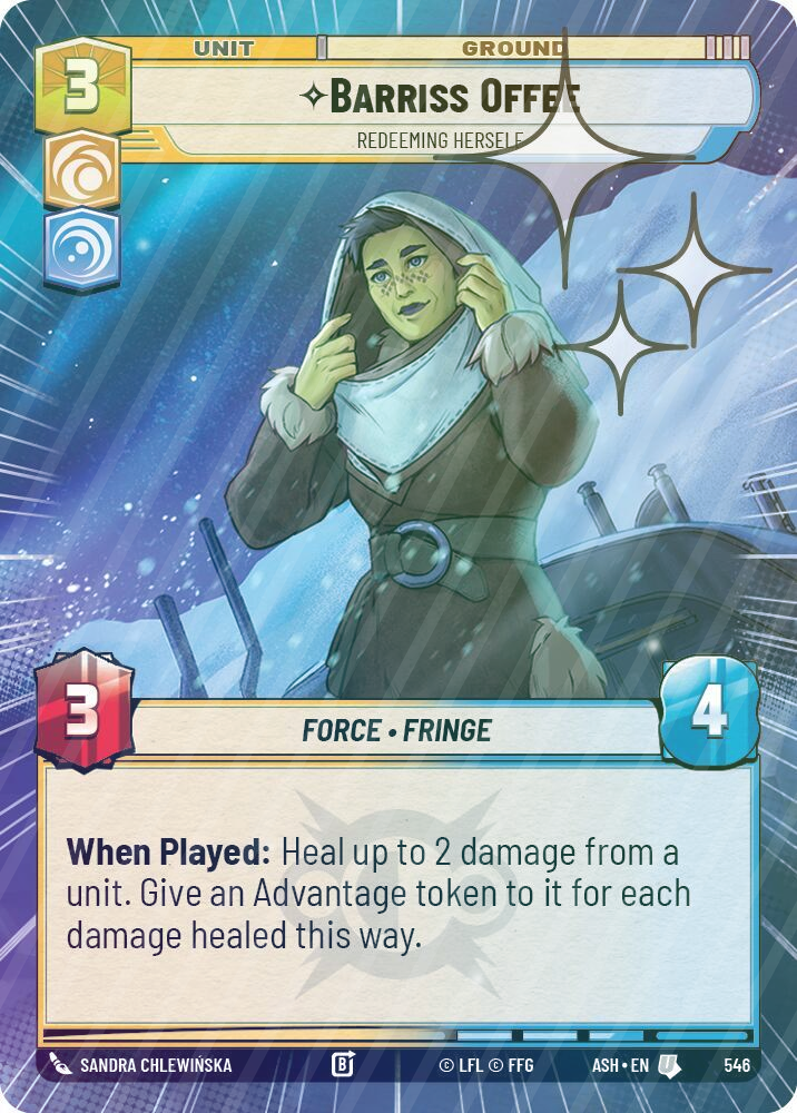 Barriss Offee - Redeeming Herself (Hyperspace Foil) - Foil