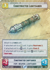 Constructed Lightsaber (Hyperspace Foil) - Foil