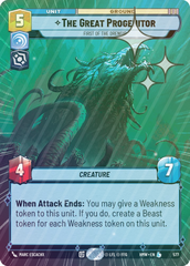 The Great Progenitor - First of the Drengir (Hyperspace Foil) - Foil