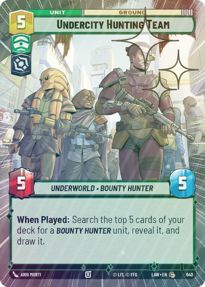 Undercity Hunting Team (Hyperspace Foil) - Foil