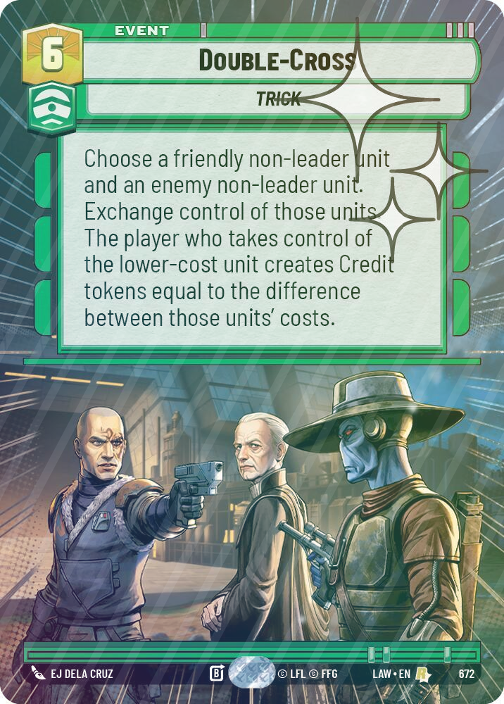 Double-Cross (Hyperspace Foil) - Foil