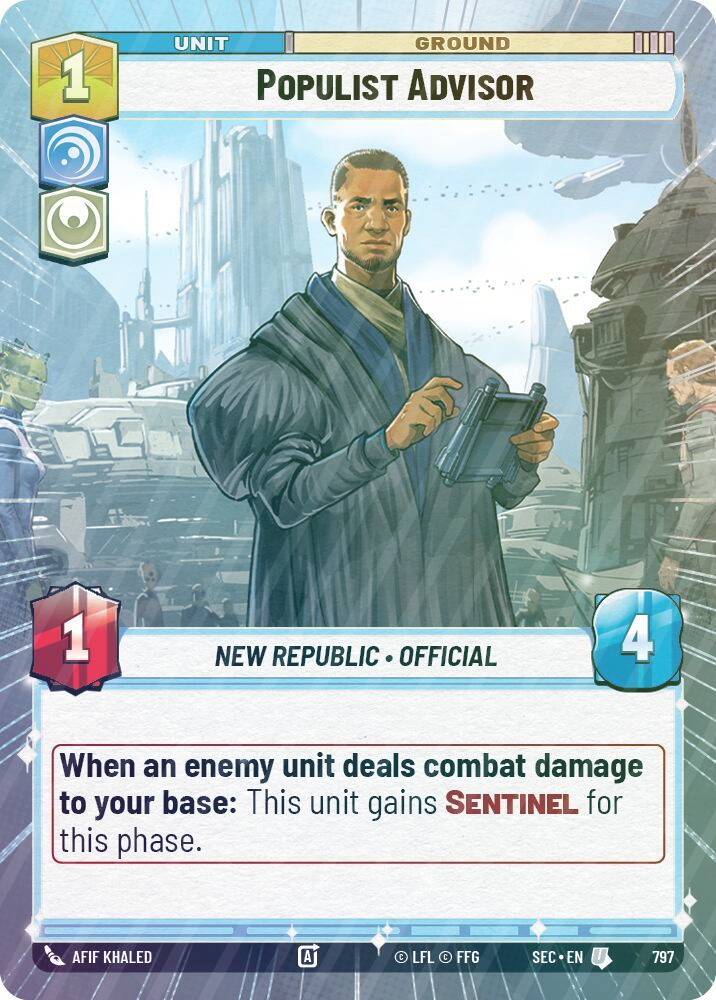 Populist Advisor (Hyperspace Foil) - Foil