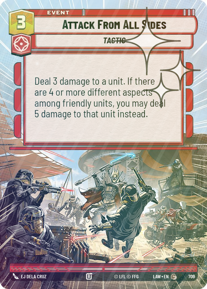 Attack From All Sides (Hyperspace Foil) - Foil