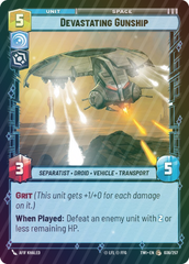 Devastating Gunship - Foil