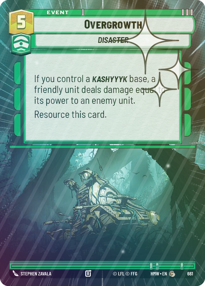 Overgrowth (Hyperspace Foil) - Foil