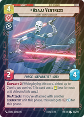 Asajj Ventress - Count Dooku's Assassin - Foil