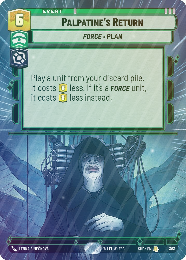 Palpatine's Return (Hyperspace) - Foil