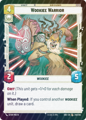 Wookiee Warrior - Foil
