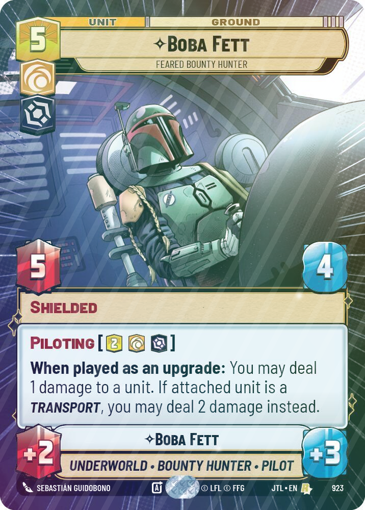 Boba Fett - Feared Bounty Hunter (Hyperspace Foil) - Foil