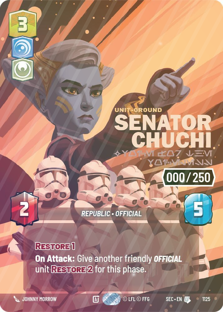 Senator Chuchi - Voice for the Voiceless (Serialized) - Foil