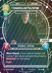 Chancellor Palpatine - I Am the Senate - Foil